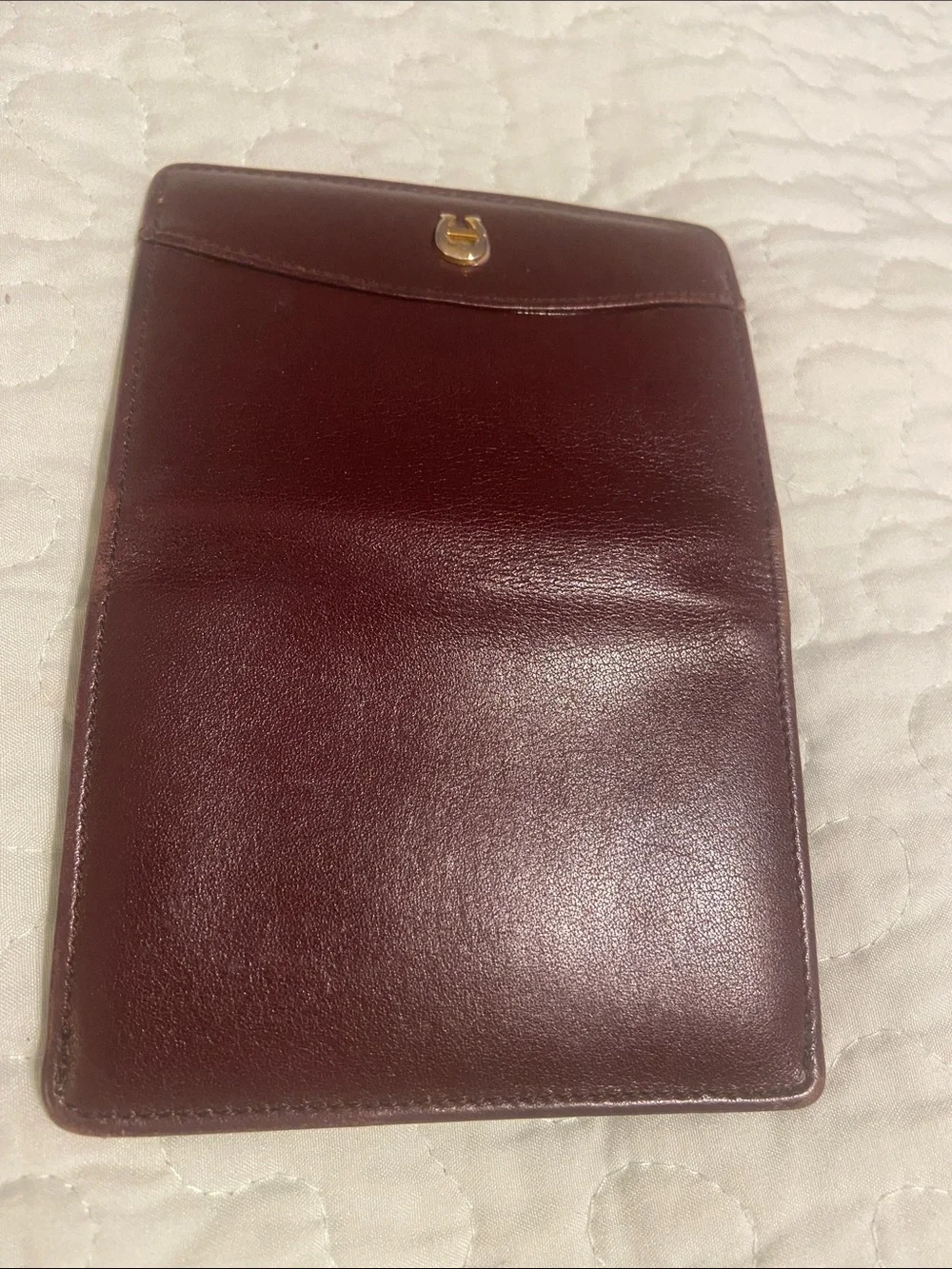 Eitenne aginer vintage card case